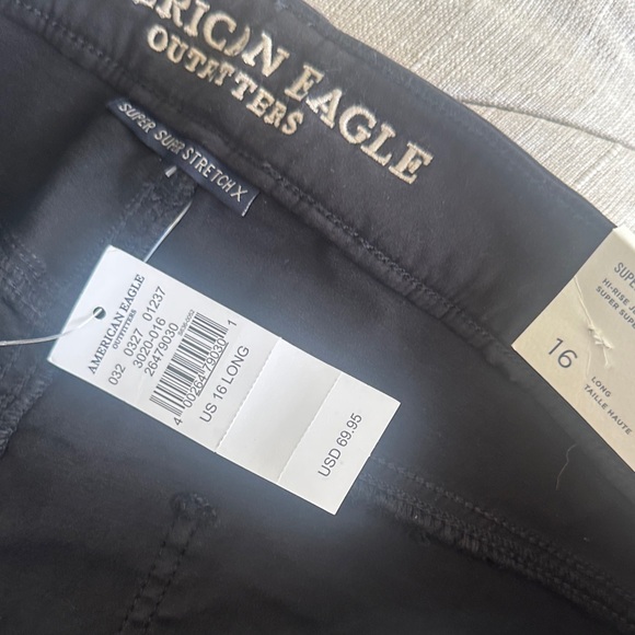 American Eagle Outfitters Black High Rise Jeans - Picture 5 of 11